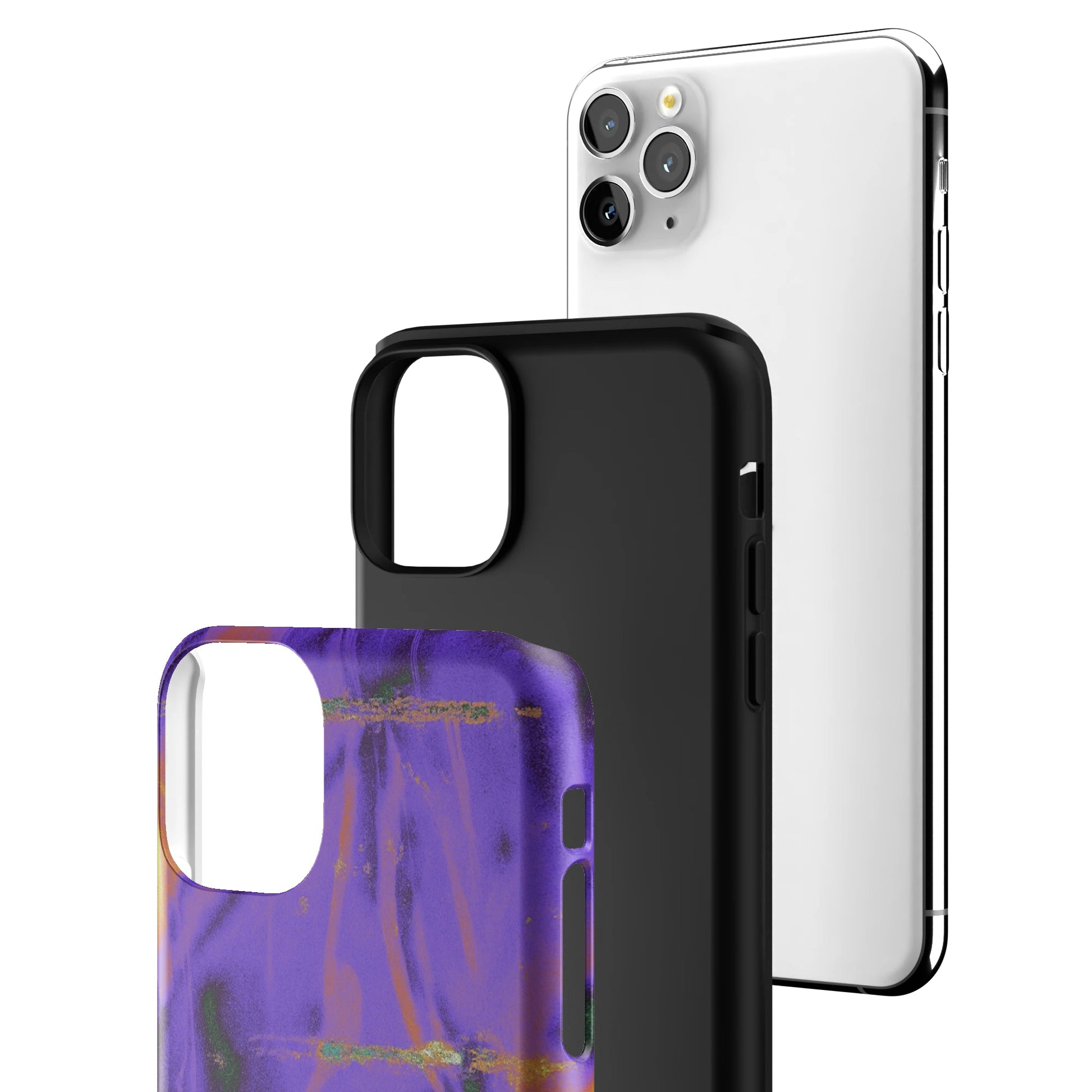 Violet Static iPhone Case gallery - Iphone_11_Pro_Max_3