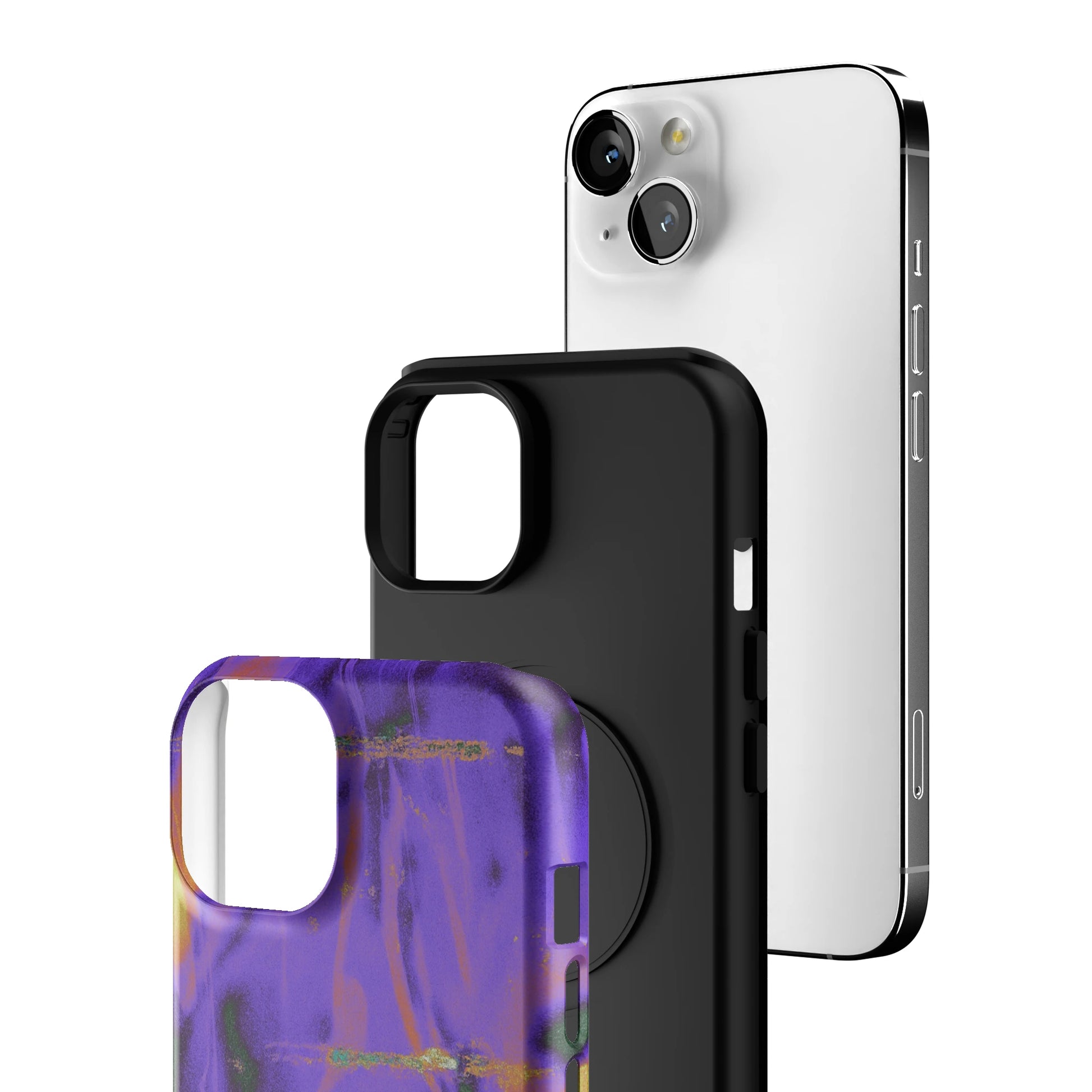 Violet Static iPhone Case gallery - Iphone_13_Iphone_3
