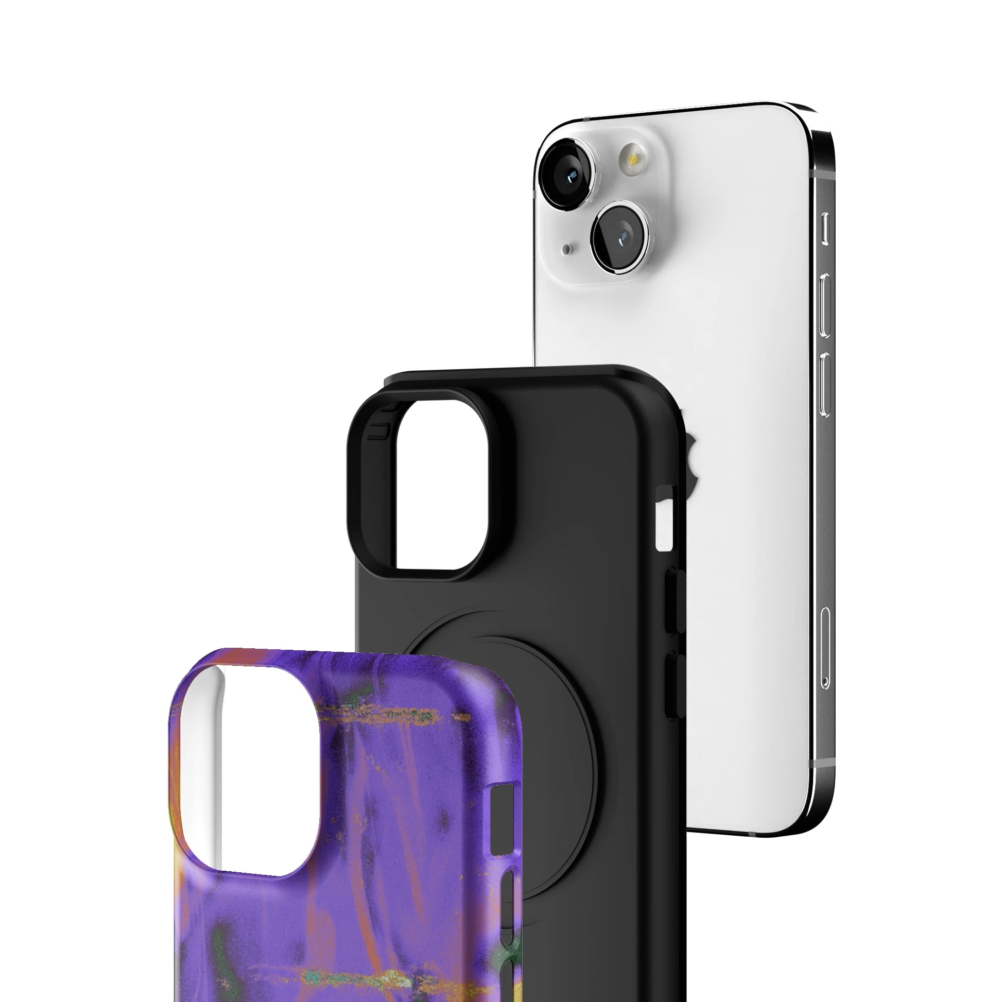 Violet Static iPhone Case gallery - Iphone_13_Mini_Air_Plus_3
