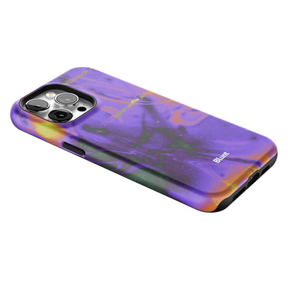 Violet Static iPhone Case gallery - Iphone_15_Pro_Max_2