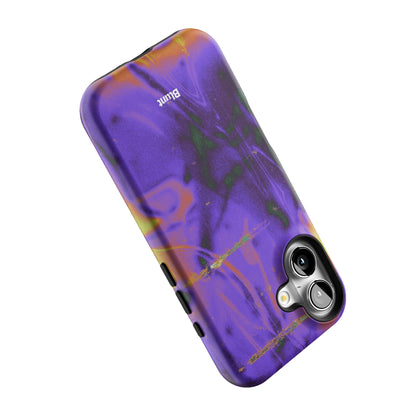 Violet Static iPhone Case gallery - Iphone_16_Iphone_5