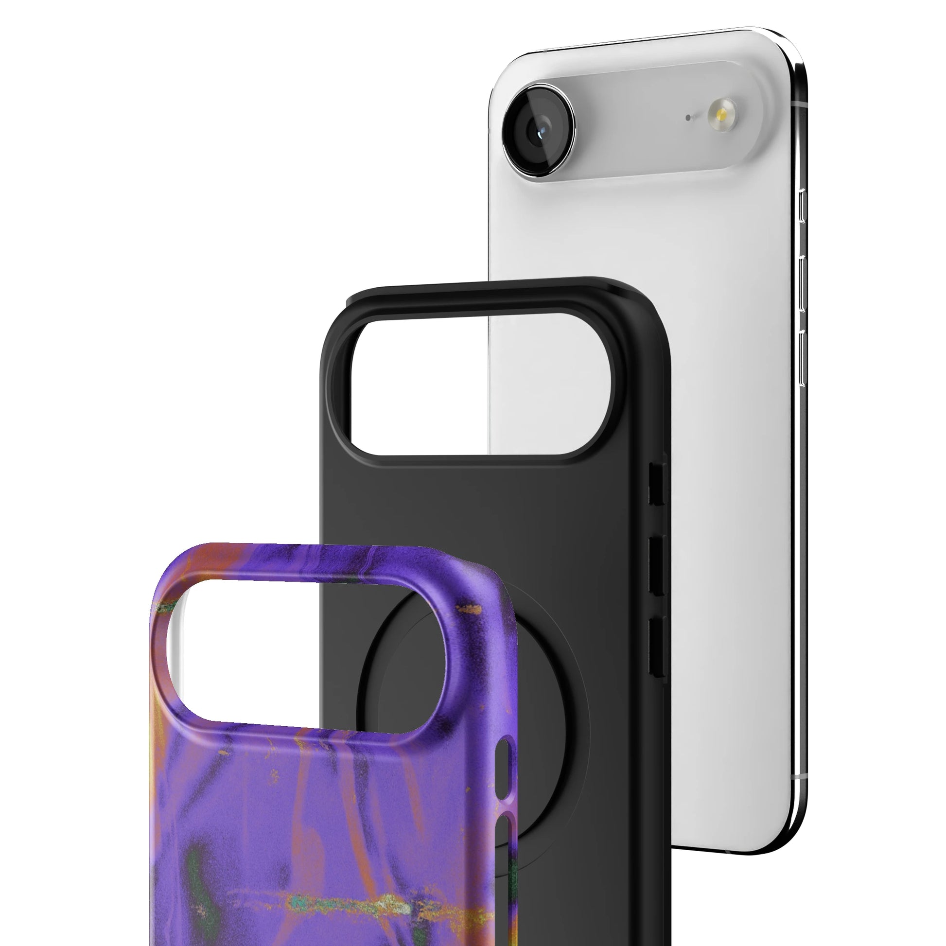 Violet Static iPhone Case gallery - Iphone_17_Air_3