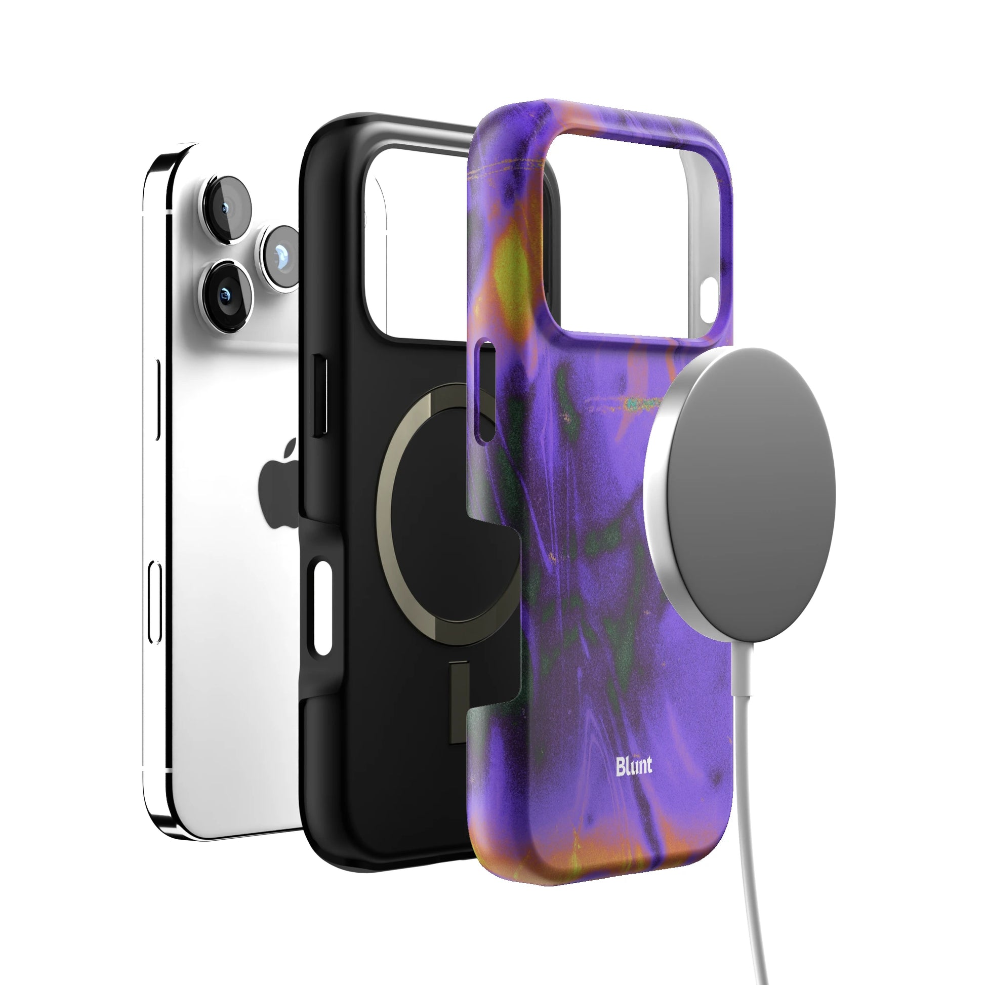 Violet Static iPhone Case gallery - Iphone_17_Pro_4