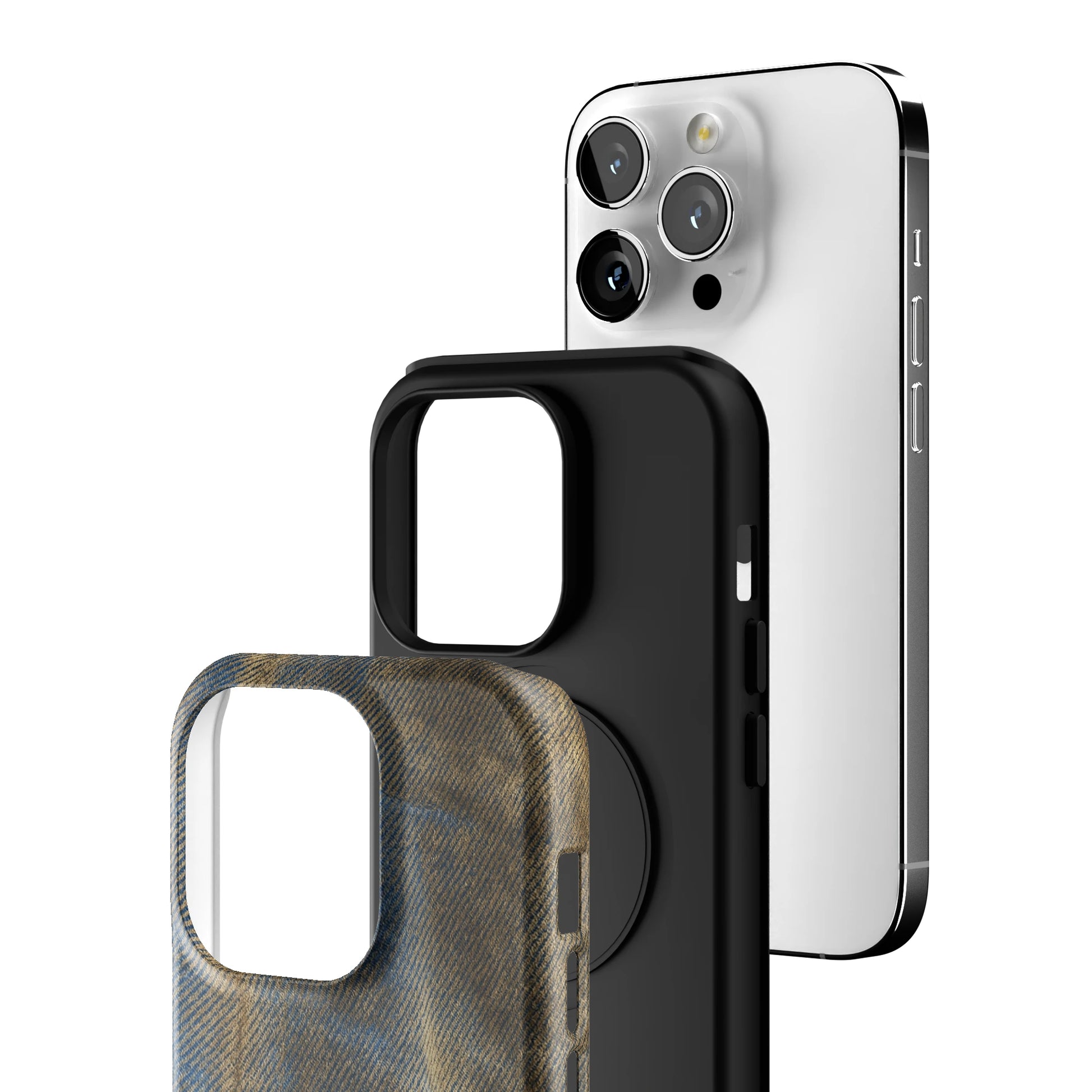 Worn Denim iPhone Case gallery - Iphone_14_Pro_3