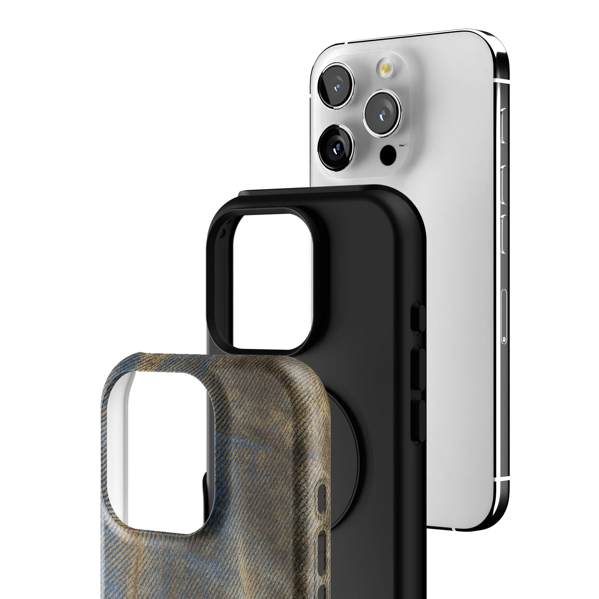 Worn Denim iPhone Case gallery - Iphone_16_Pro_3