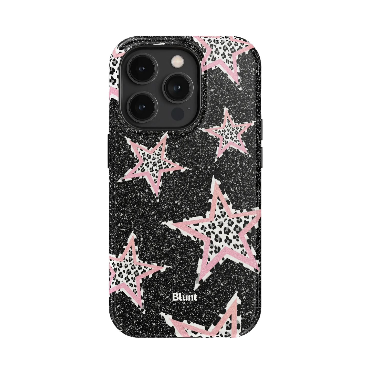Pink Zebra Stars iPhone Case