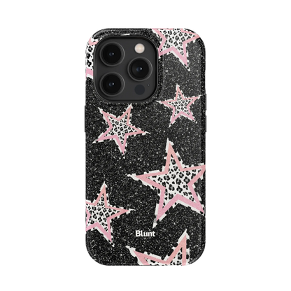 Pink Zebra Stars iPhone Case