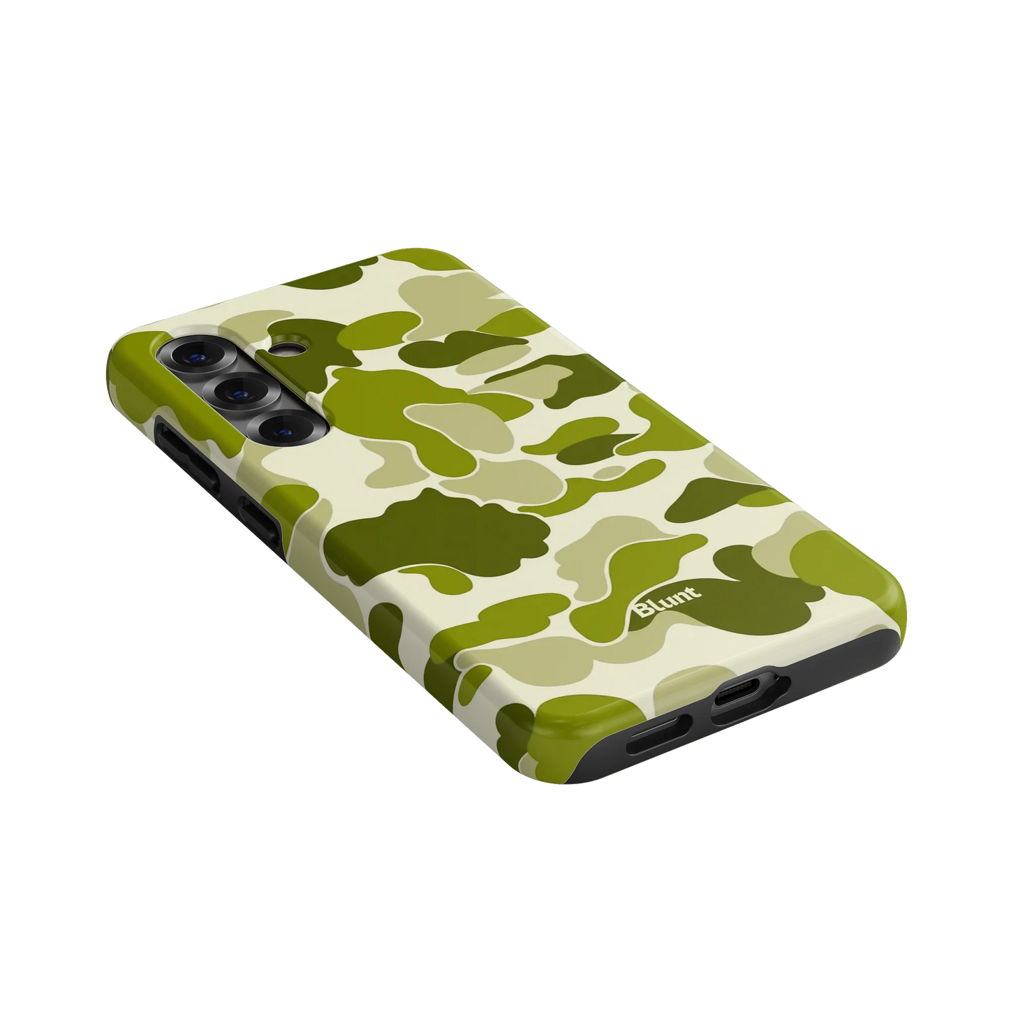 Lime Camo Samsung Case