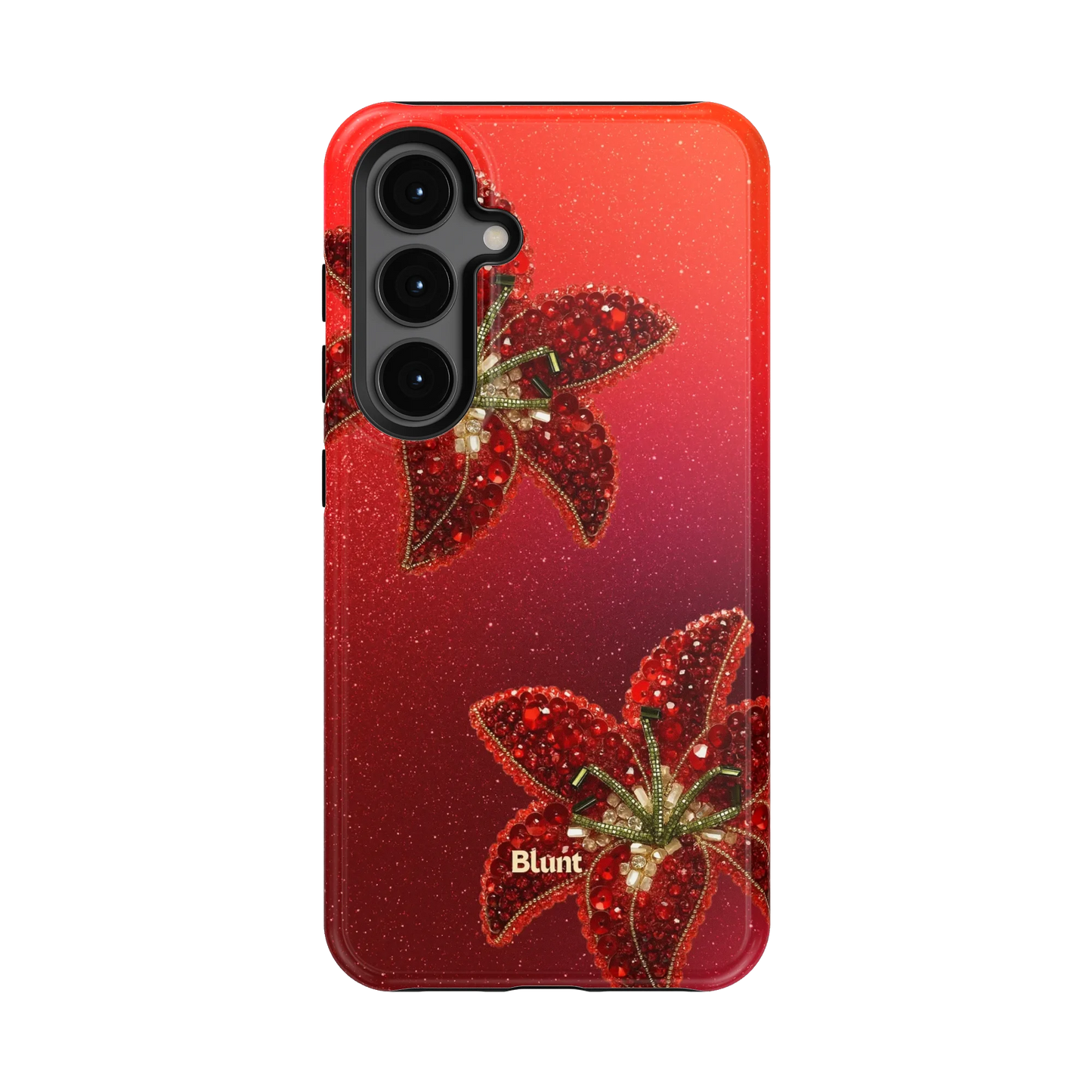 Scarlet Petals Samsung Case