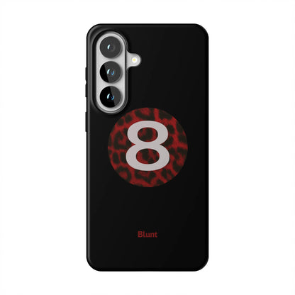 Red Cheetah Magic 8 Samsung Case