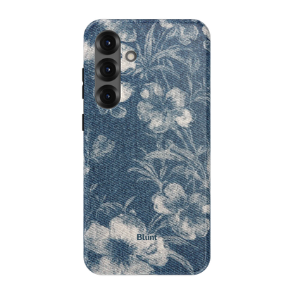 Denim Bloom Samsung Case