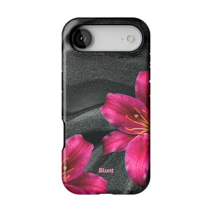 Midnight Petals iPhone Case