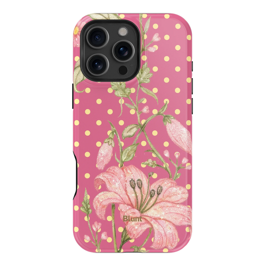 Cherry Blossom Dot iPhone Case