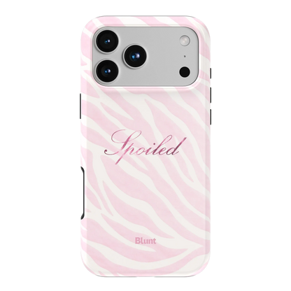 Spoiled Pink Zebra iPhone Case