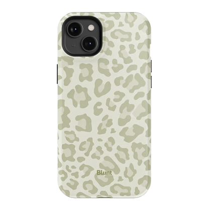 Sage Leopard iPhone Case
