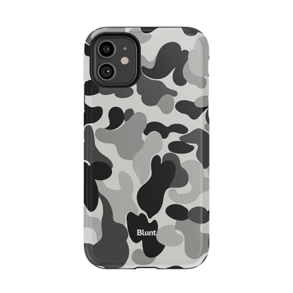 Grey Camo iPhone Case