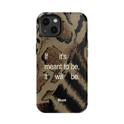 Meant To Be iPhone Case