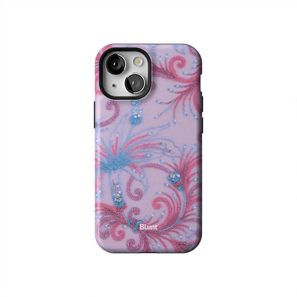 Pink-Verdant-iphone-case-iPhone 13 Mini-1