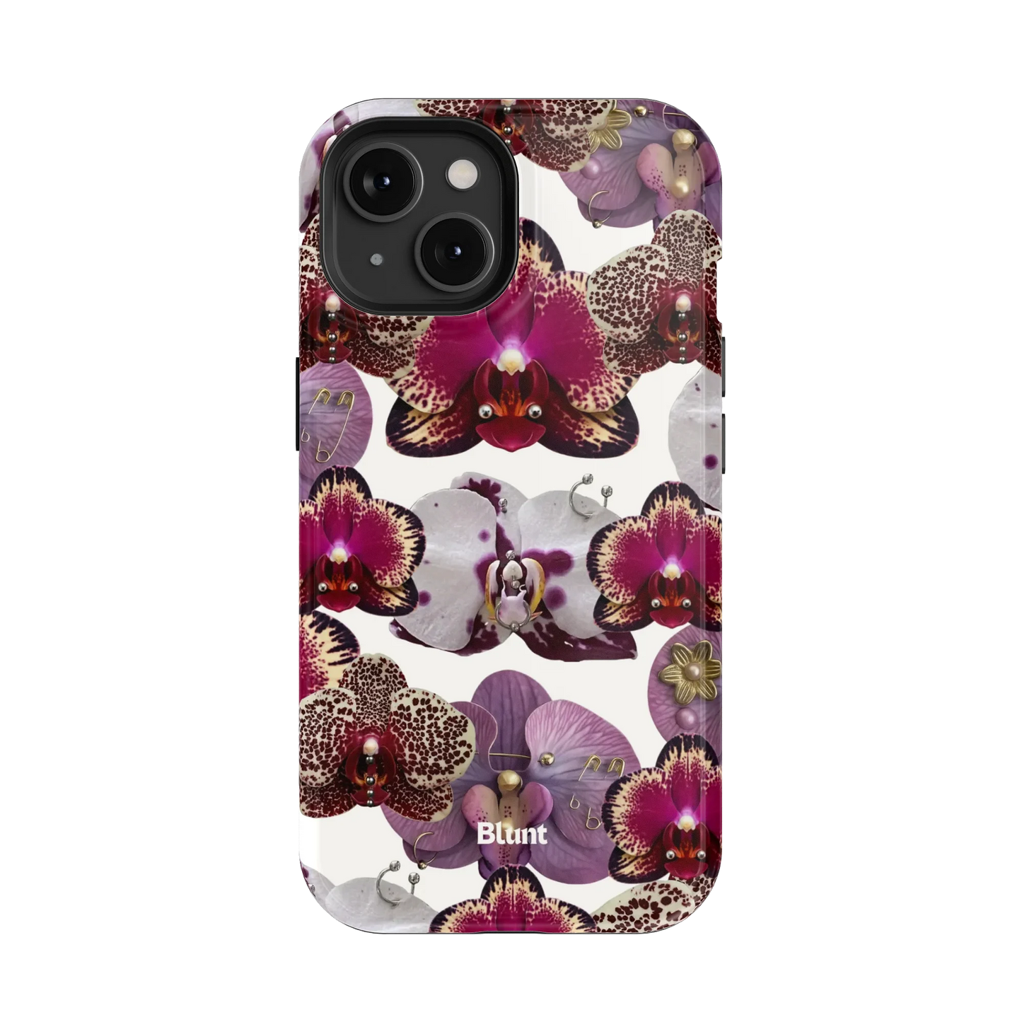 Botanical Orchid iPhone Case
