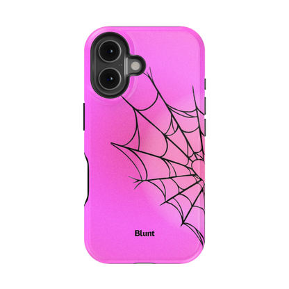 Pink Web iPhone Case