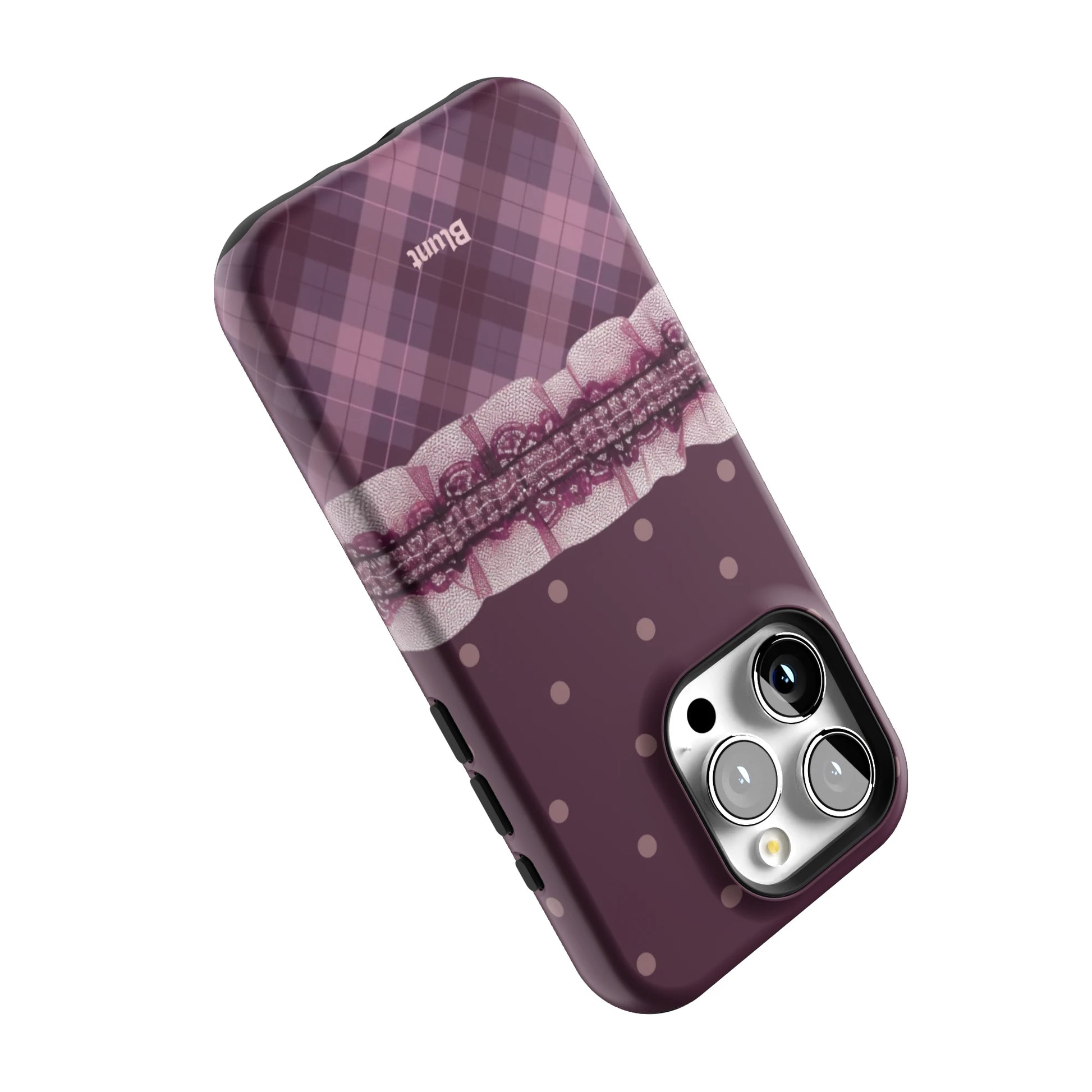 Lilac-Lattice-iphone-case-iPhone 15 Pro-4