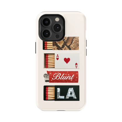 Cream Match iPhone Case