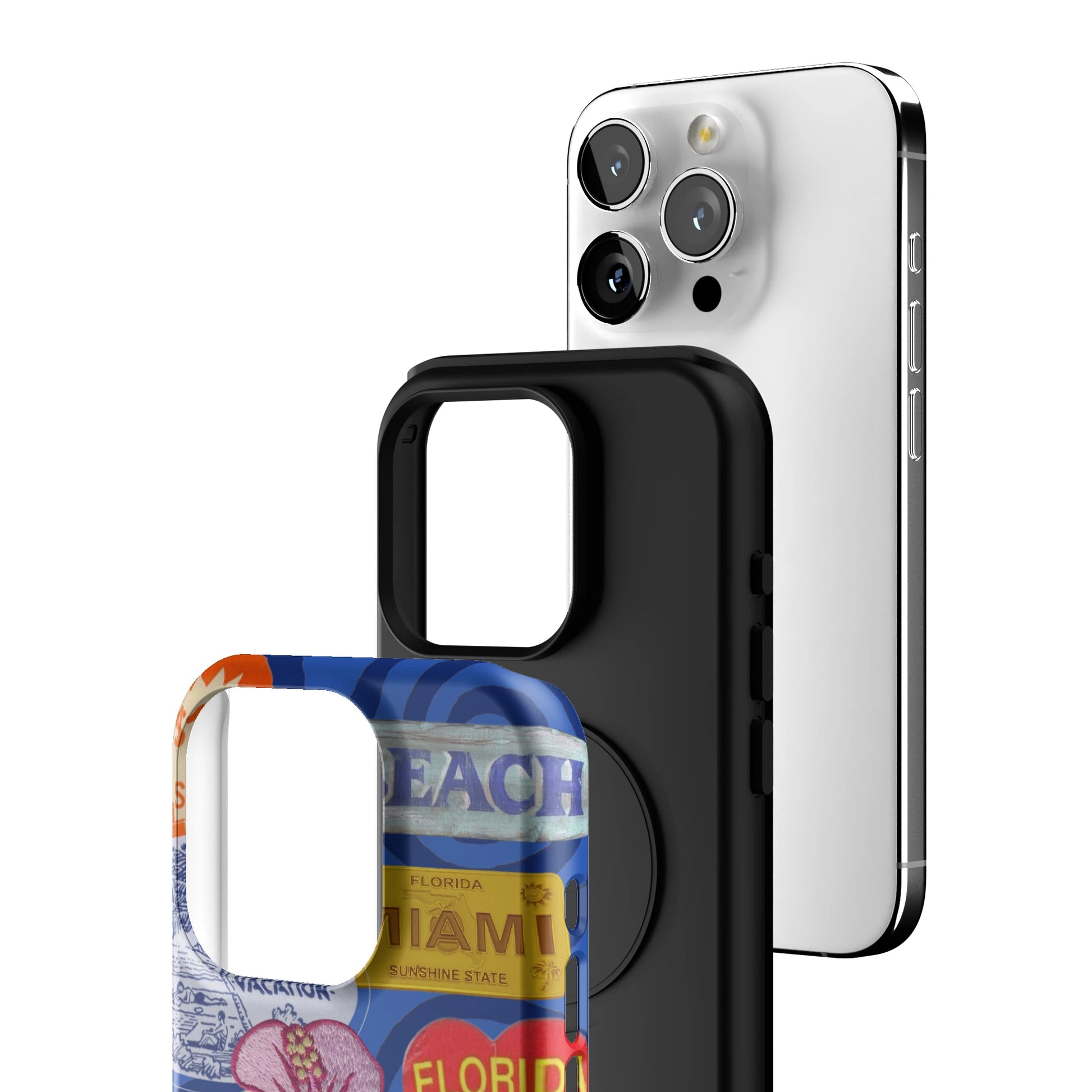 Miami Mirage iPhone Case gallery - Iphone_15_Pro_3