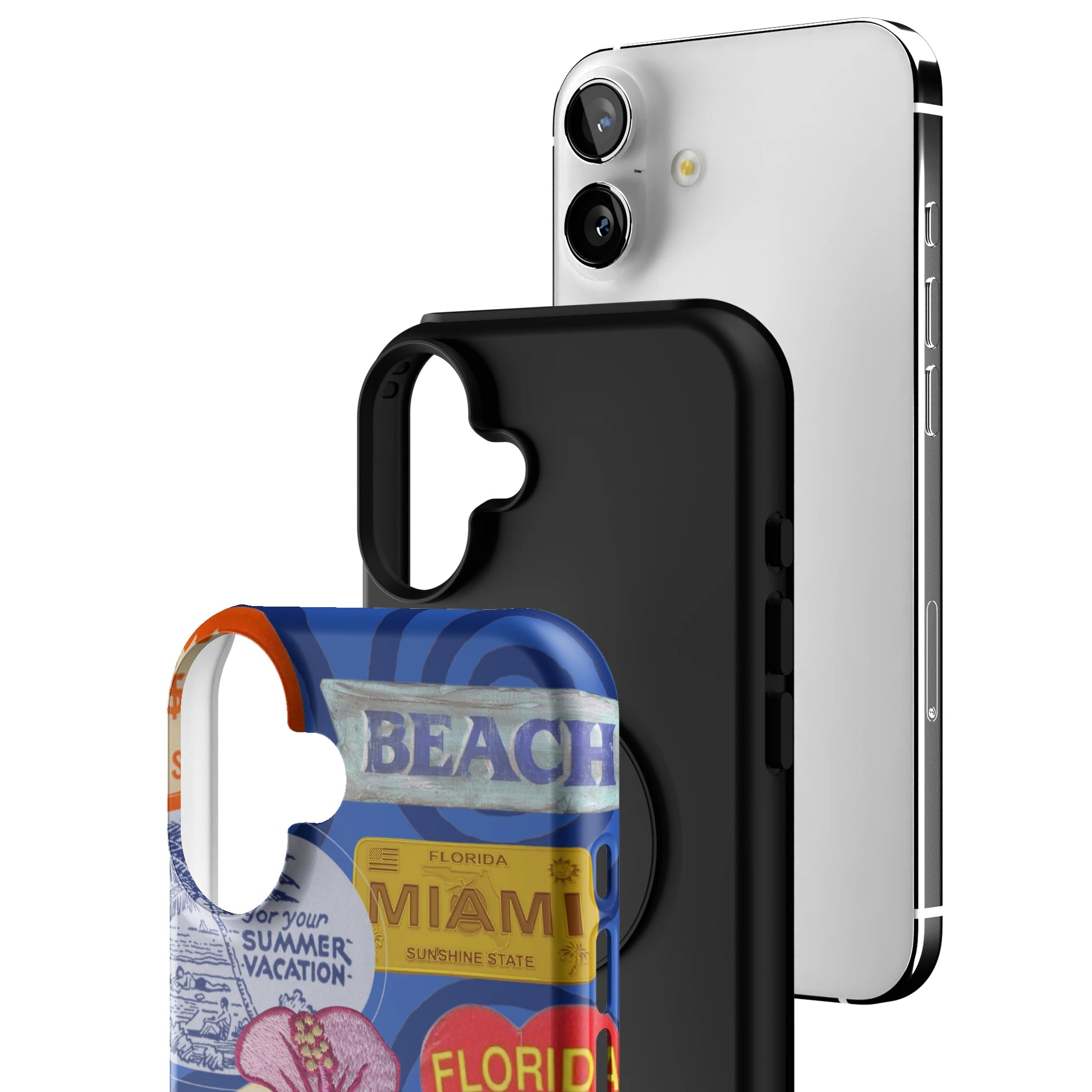 Miami Mirage iPhone Case gallery - Iphone_16_Mini_Air_Plus_3