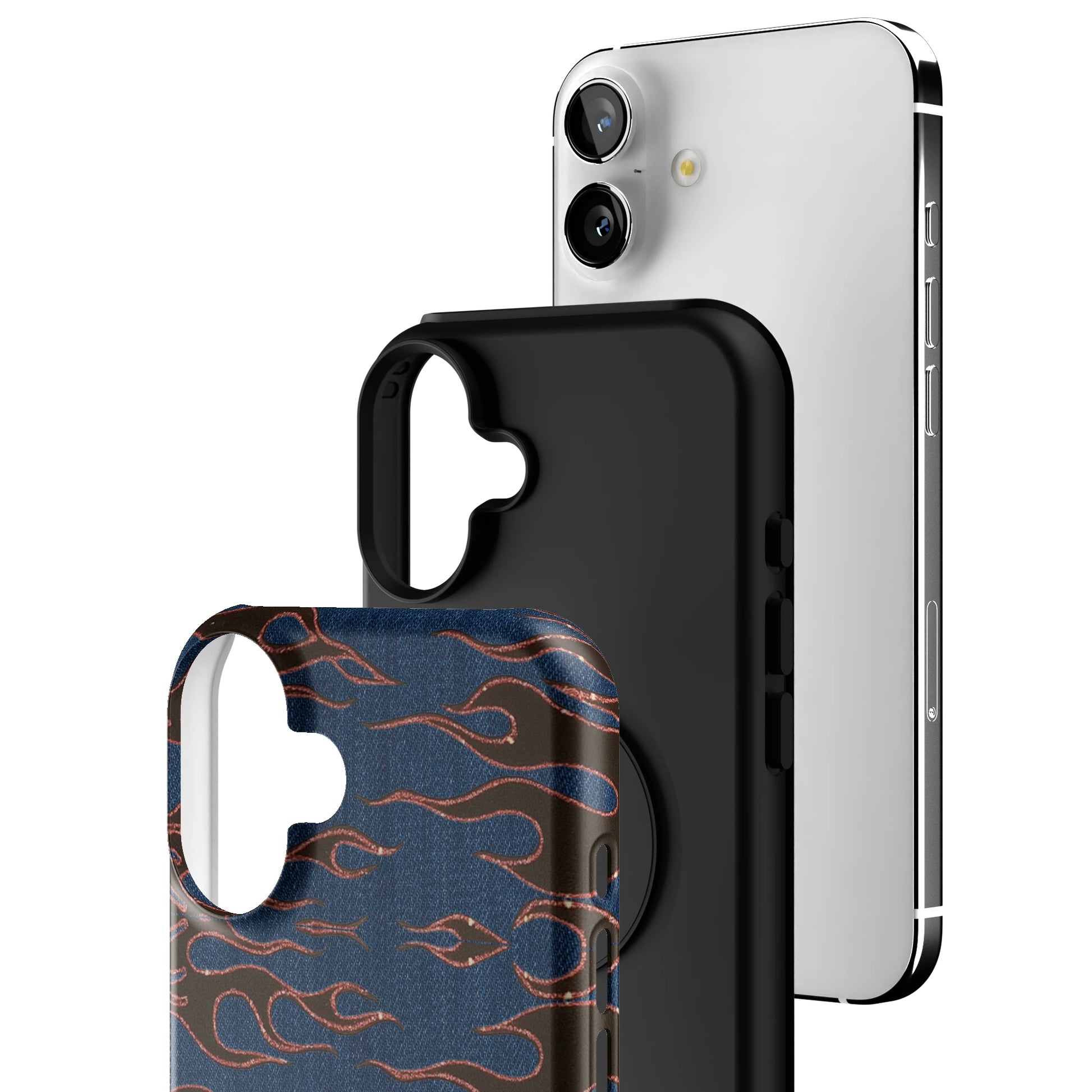 Midnight Heat iPhone Case gallery - Iphone_16_Mini_Air_Plus_3