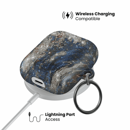 Midnight Marble AirPod Case - Blunt Cases