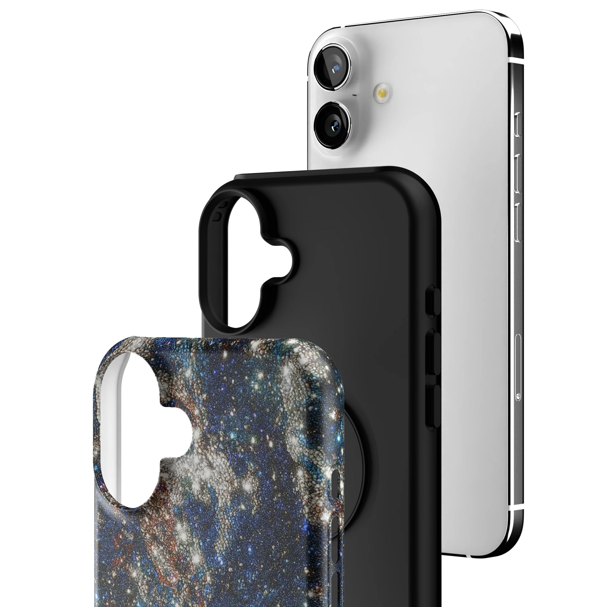 Midnight Marble iPhone Case gallery - Iphone_16_Mini_Air_Plus_3