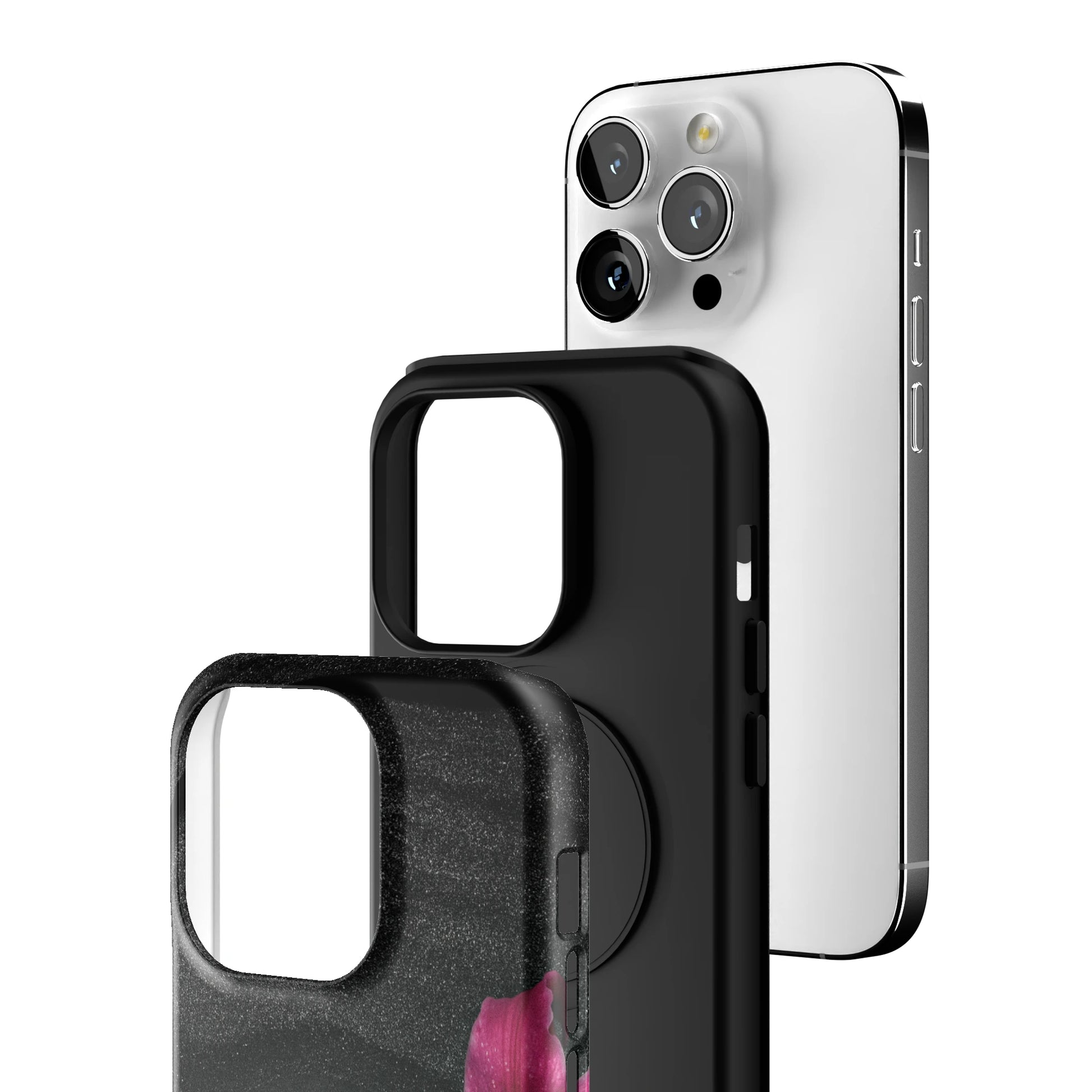 Midnight Petals iPhone Case gallery - Iphone_14_Pro_3