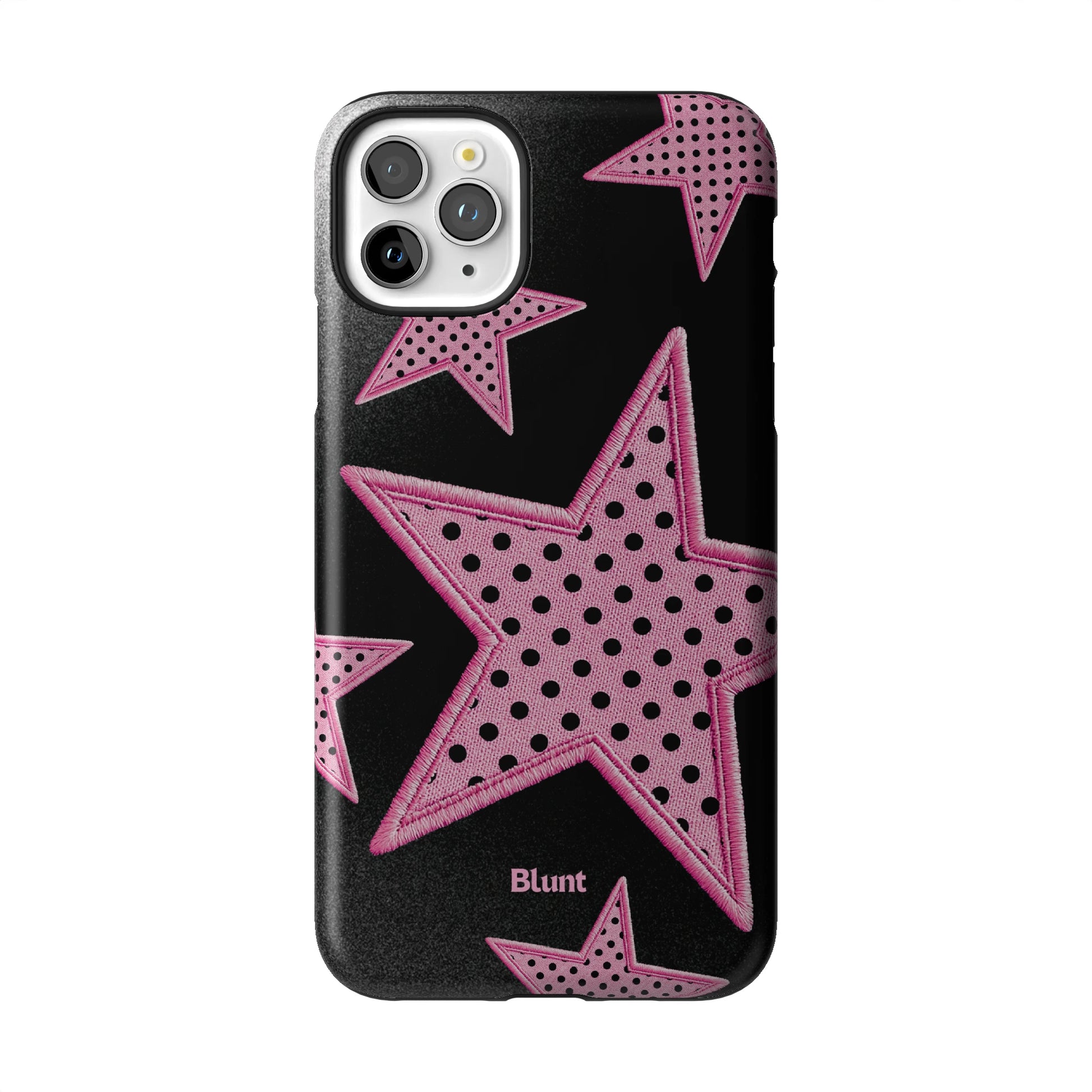 Midnight Pink Polka Star iPhone Case gallery - Iphone_11_Pro_Max_1