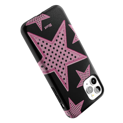 Midnight Pink Polka Star iPhone Case gallery - Iphone_11_Pro_Max_5