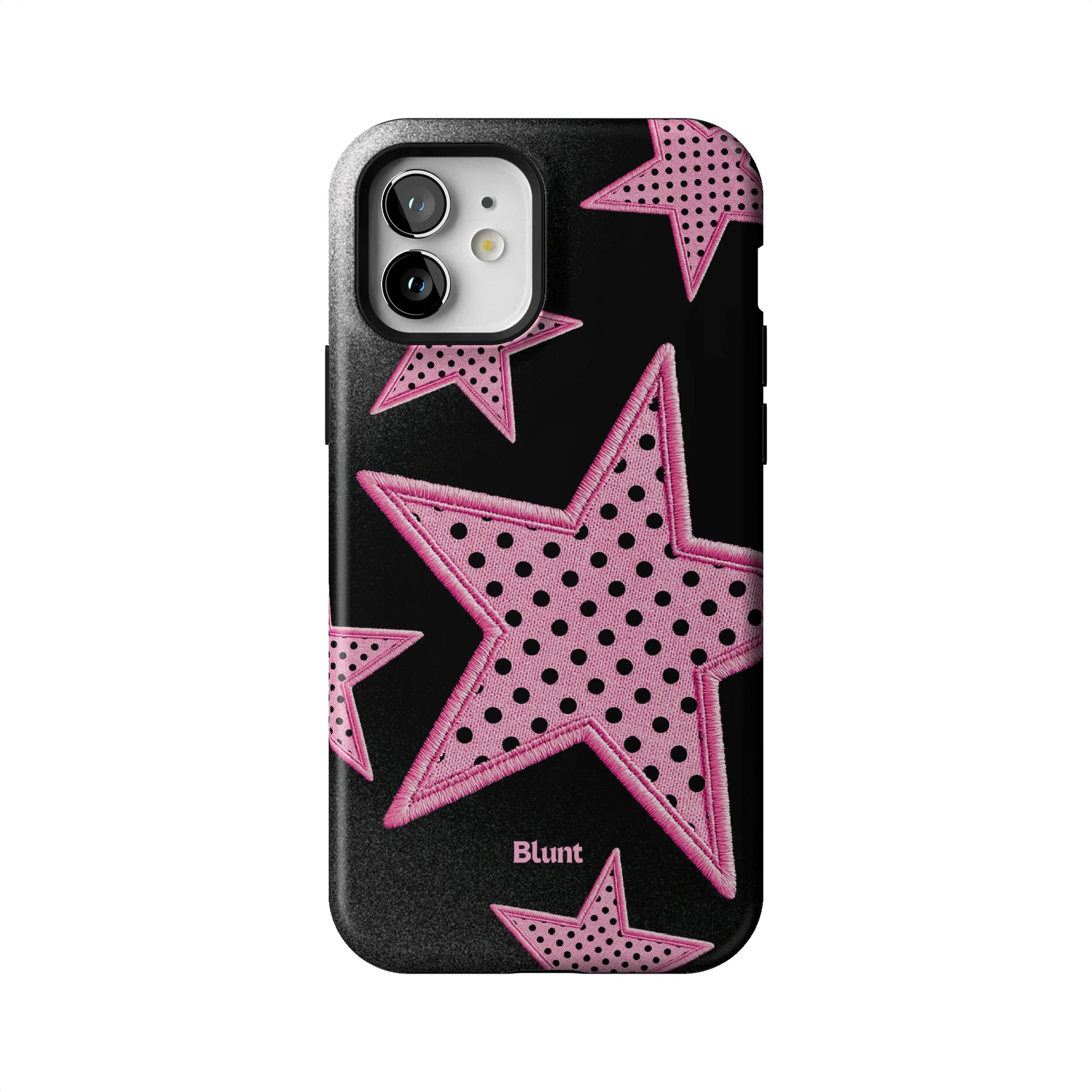 Midnight Pink Polka Star iPhone Case gallery - Iphone_12_Iphone_1