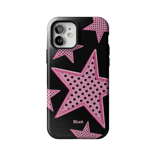 Midnight Pink Polka Star iPhone Case gallery - Iphone_12_Iphone_1