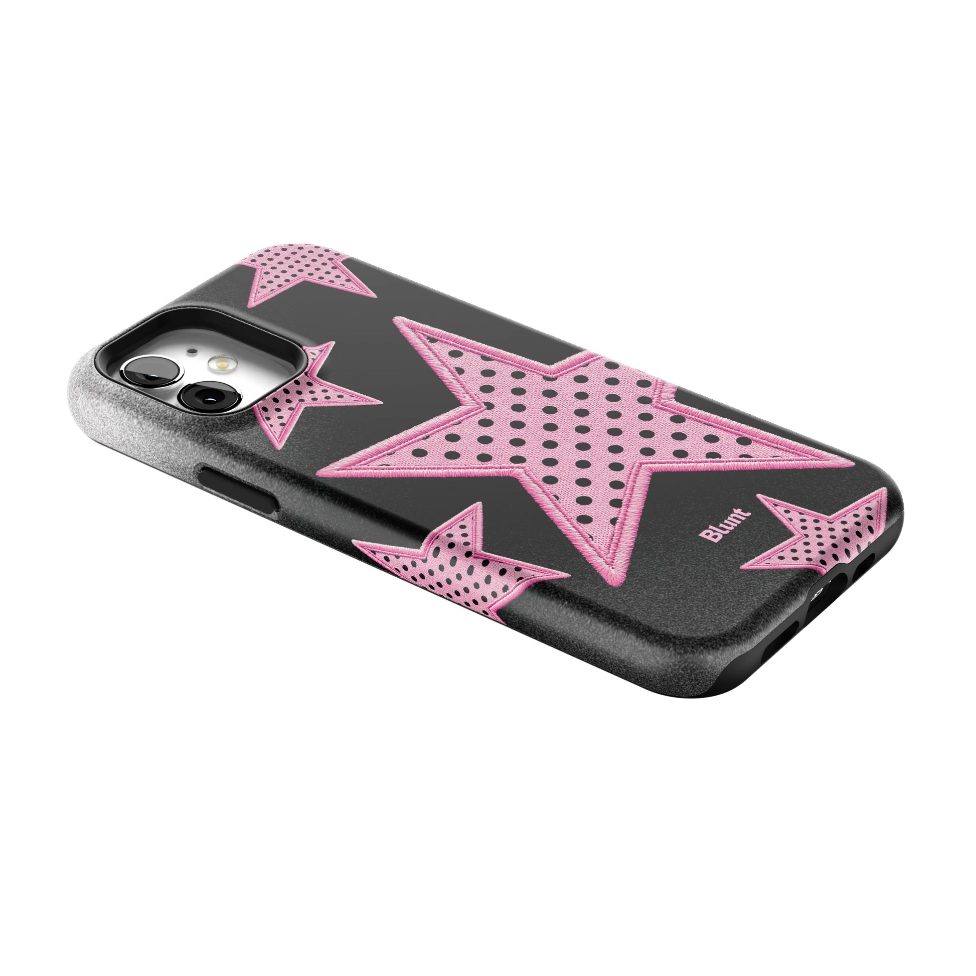 Midnight Pink Polka Star iPhone Case gallery - Iphone_12_Iphone_2