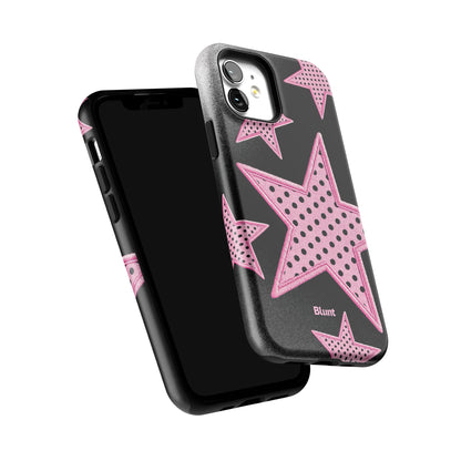 Midnight Pink Polka Star iPhone Case gallery - Iphone_12_Iphone_6