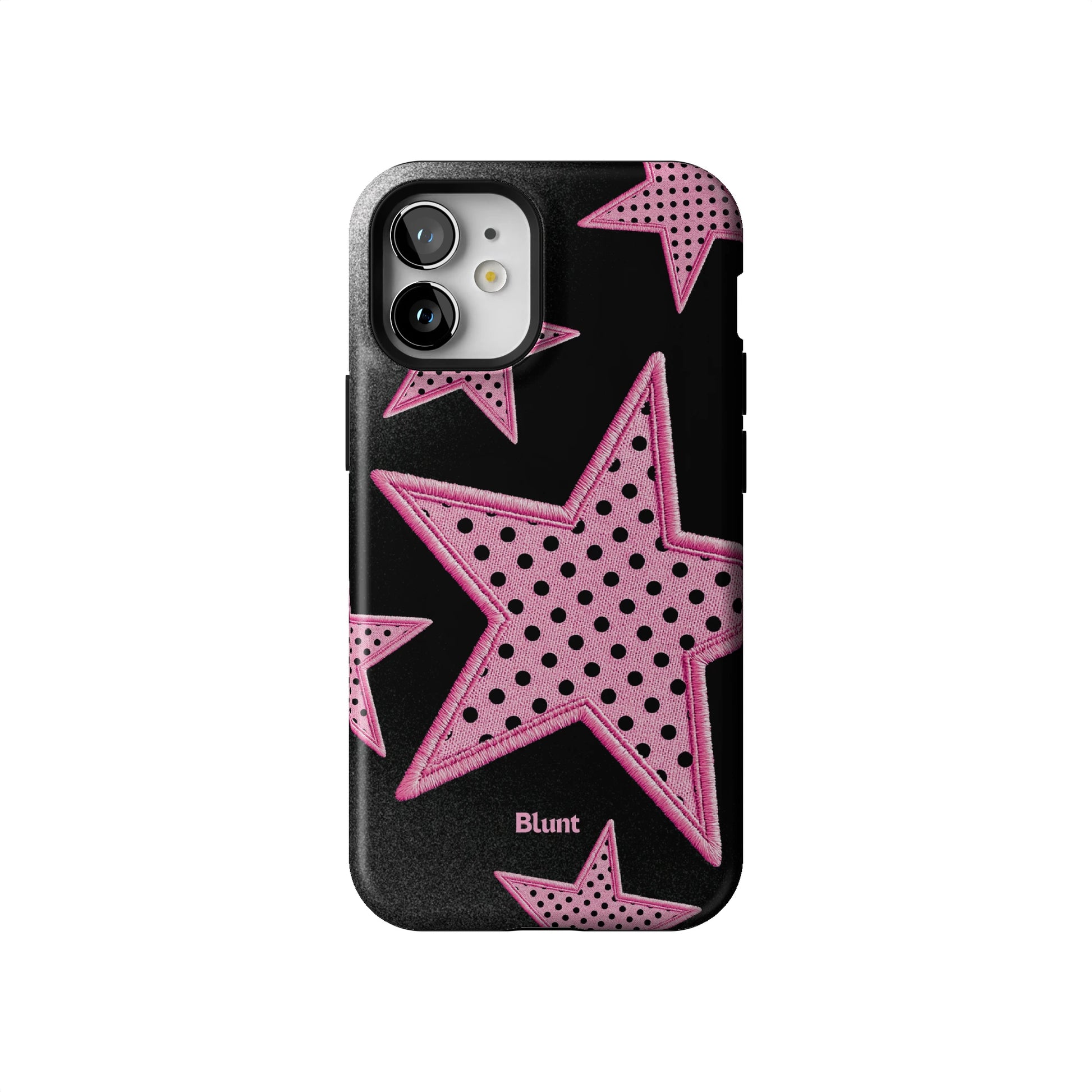 Midnight Pink Polka Star iPhone Case gallery - Iphone_12_Mini_Air_Plus_1