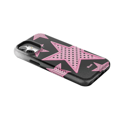 Midnight Pink Polka Star iPhone Case gallery - Iphone_12_Mini_Air_Plus_2