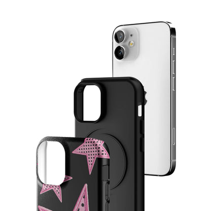 Midnight Pink Polka Star iPhone Case gallery - Iphone_12_Mini_Air_Plus_3