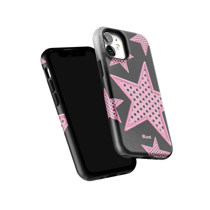 Midnight Pink Polka Star iPhone Case gallery - Iphone_12_Mini_Air_Plus_6