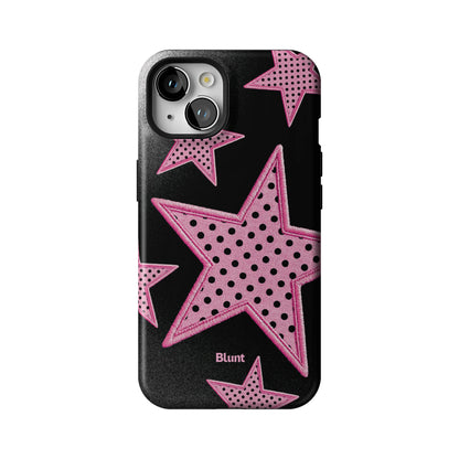 Midnight Pink Polka Star iPhone Case gallery - Iphone_13_Iphone_1