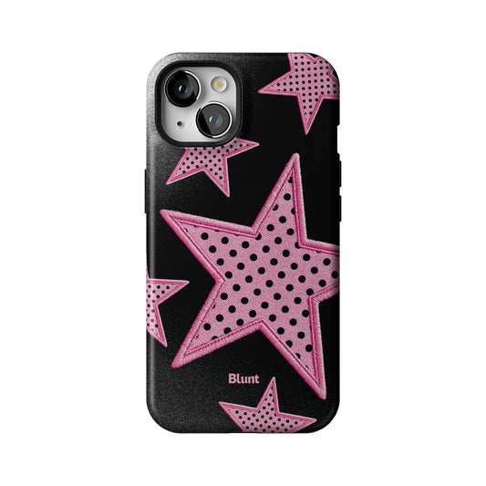 Midnight Pink Polka Star iPhone Case gallery - Iphone_13_Iphone_1
