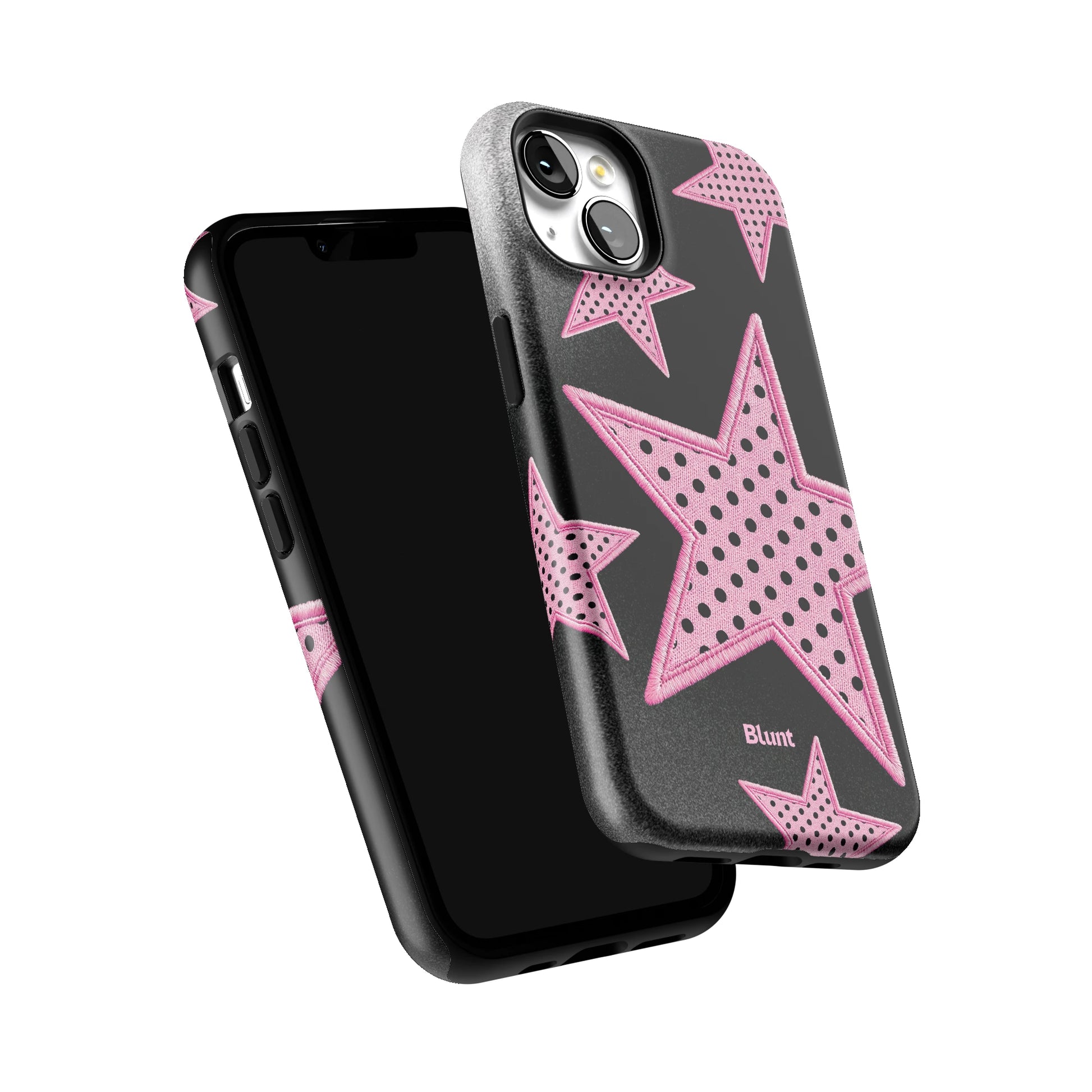 Midnight Pink Polka Star iPhone Case gallery - Iphone_13_Iphone_6