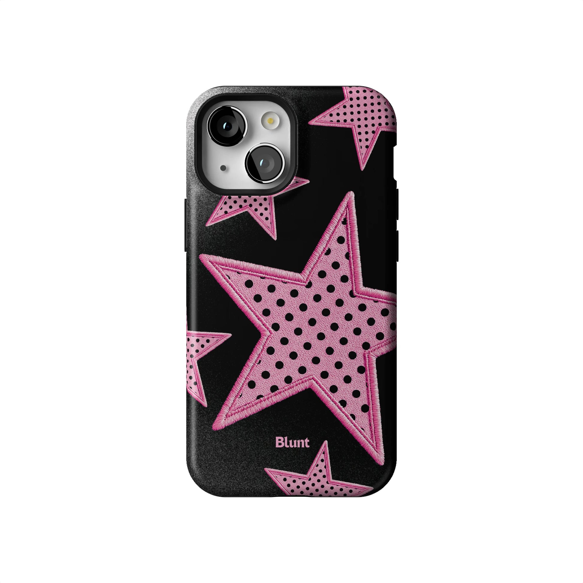 Midnight Pink Polka Star iPhone Case gallery - Iphone_13_Mini_Air_Plus_1