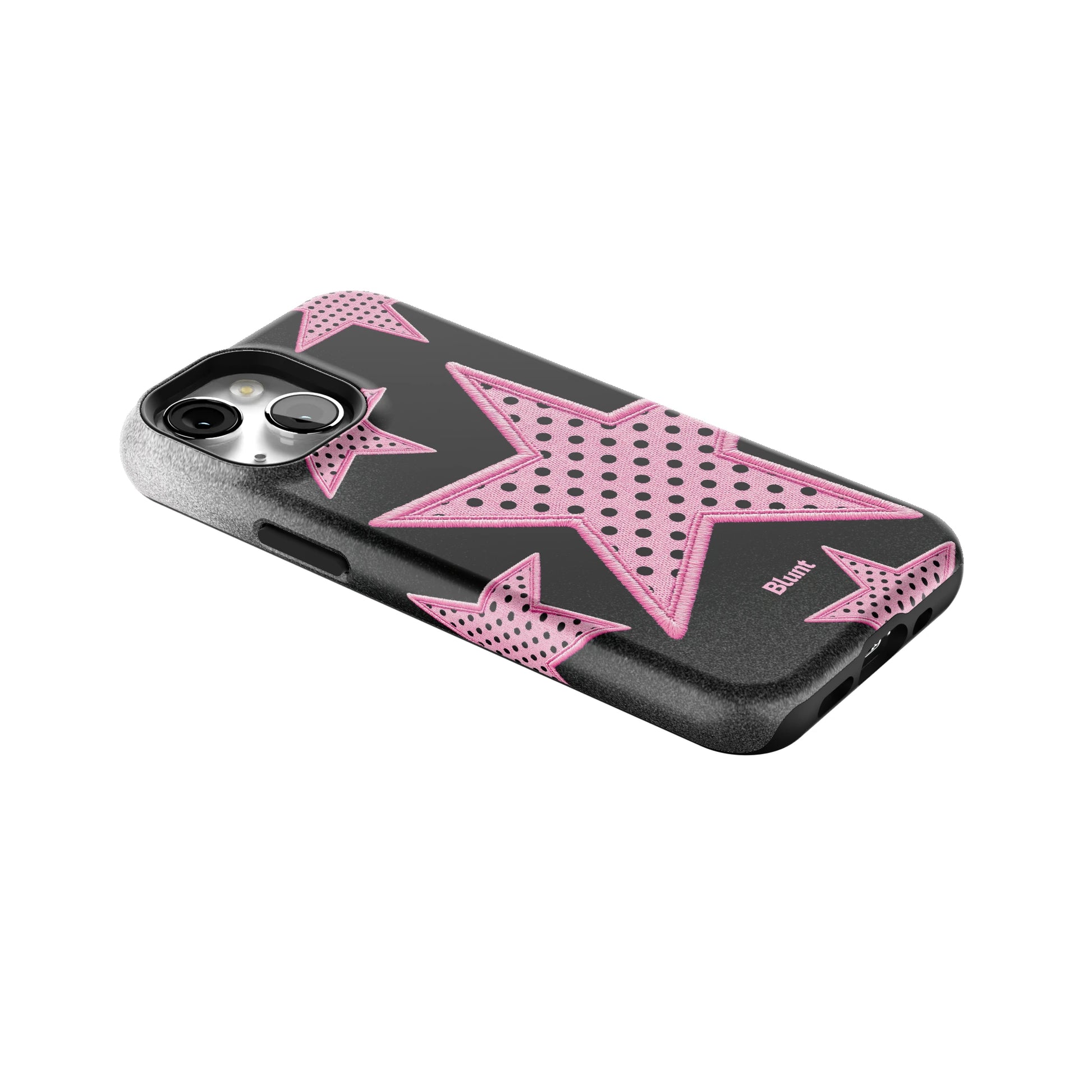 Midnight Pink Polka Star iPhone Case gallery - Iphone_13_Mini_Air_Plus_2