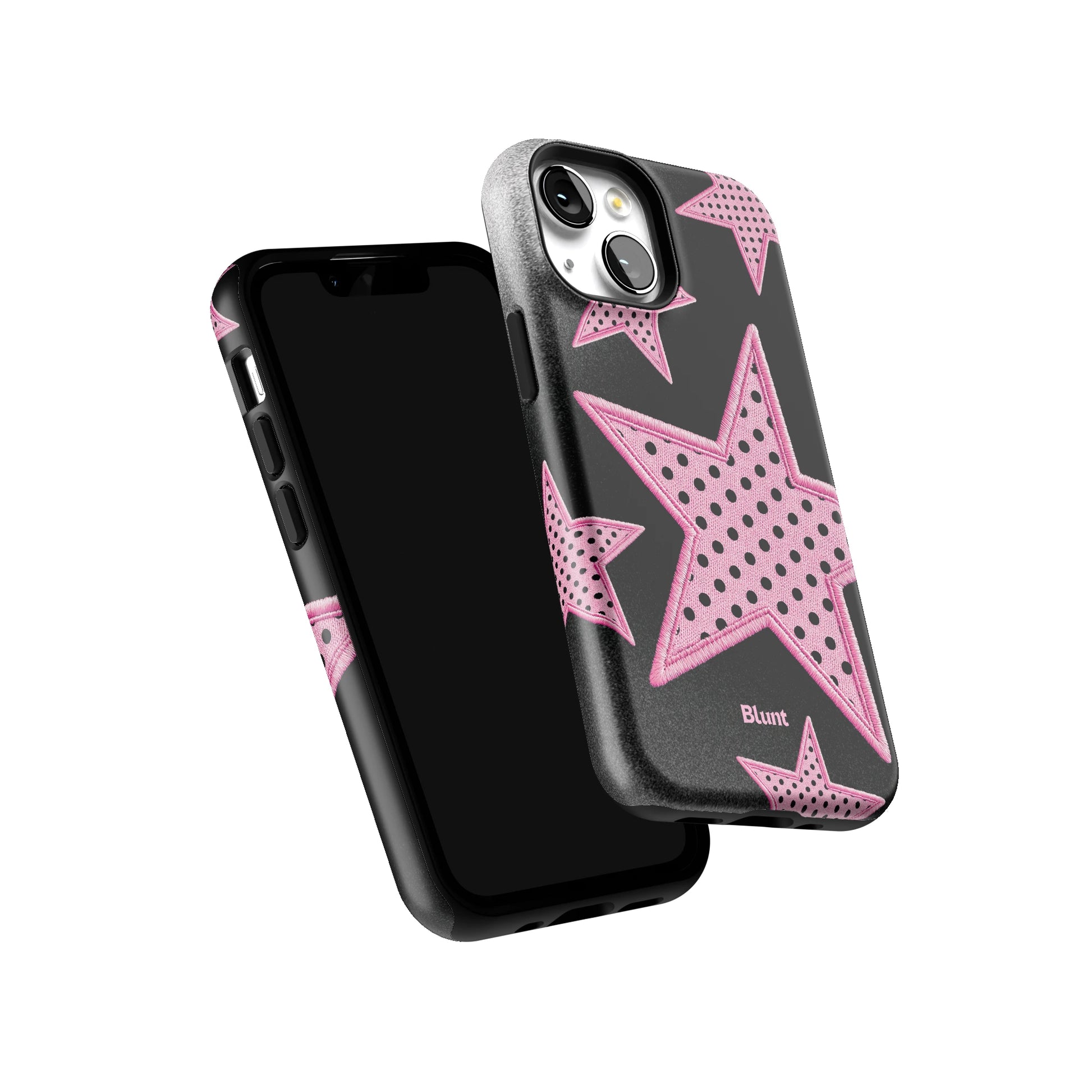 Midnight Pink Polka Star iPhone Case gallery - Iphone_13_Mini_Air_Plus_6
