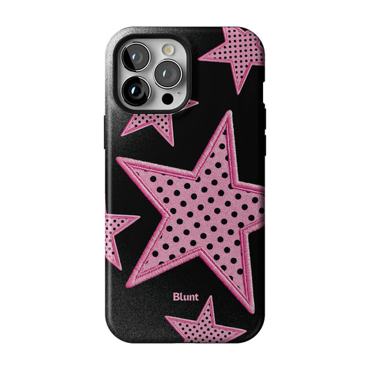 Midnight Pink Polka Star iPhone Case gallery - Iphone_13_Pro_Max_1