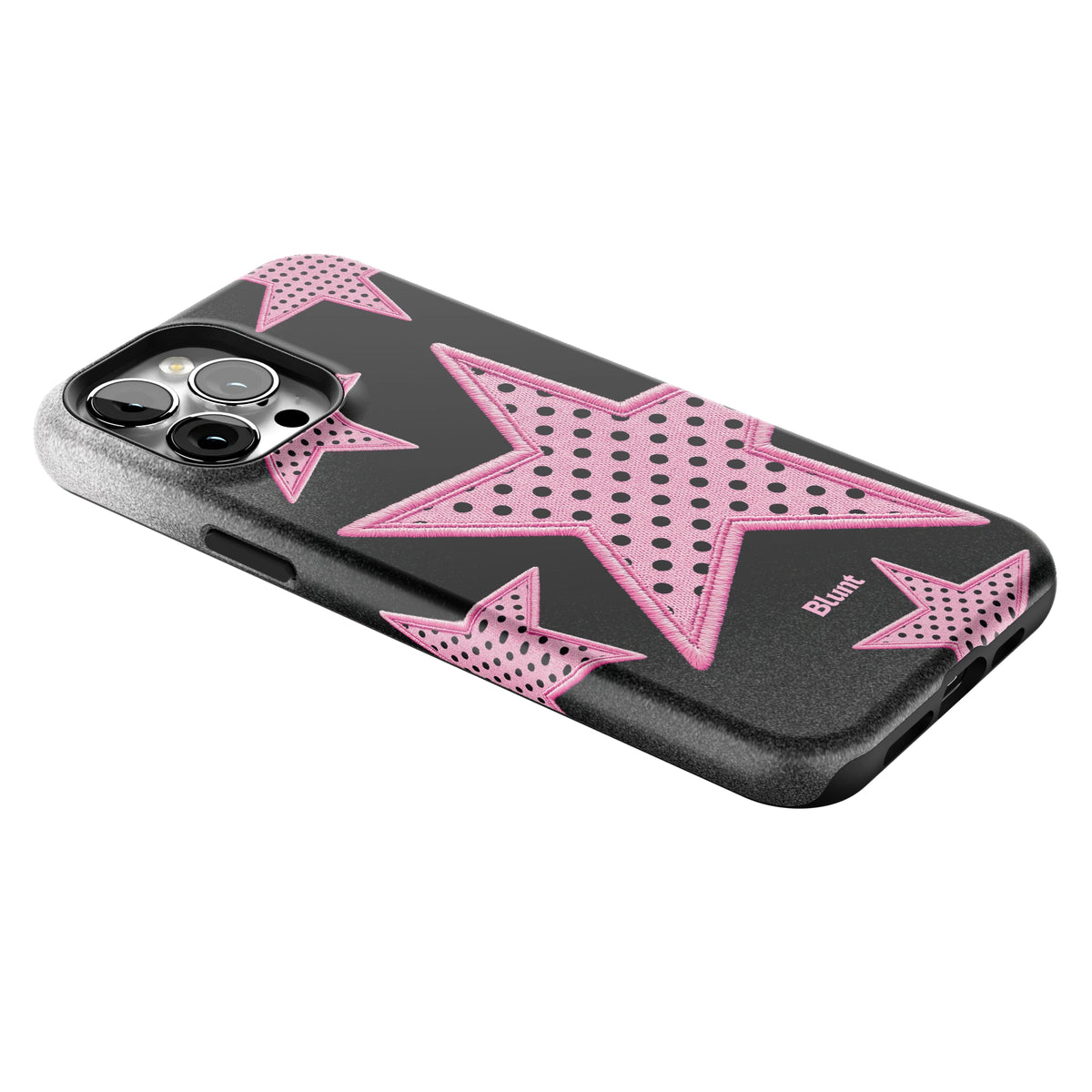 Midnight Pink Polka Star iPhone Case gallery - Iphone_13_Pro_Max_2